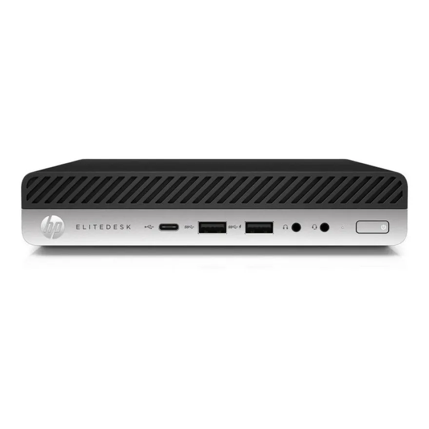 HP EliteDesk 800 G5 - unité centrale - reconditionné grade C - DM i5-9500 - 16Go RAM - 256Go SSD