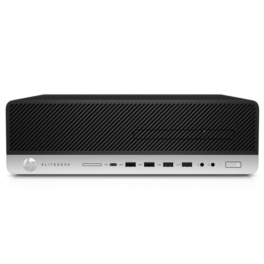HP EliteDesk 800 G4 SFF - Unité centrale reconditionnée grade B (bon état) - Intel Core i5-8500 - 16 Go RAM - 512 Go SSD