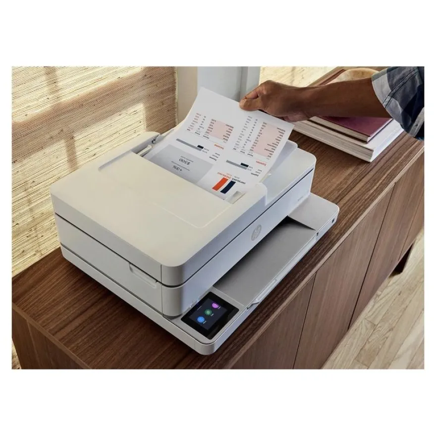 HP Envy 6530e All-in-One - Imprimante multifonction jet d'encre couleur A4 - Wi-Fi(ac), USB 2.0 - éligible Instant Ink
