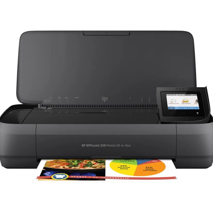 HP Officejet 250 Mobile All-in-One - imprimante multifonction jet d'encre couleur A4 - Wifi, USB