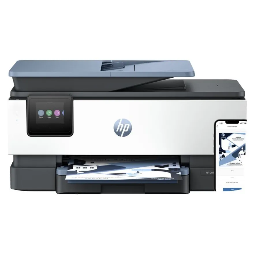 HP Officejet Pro 8125e All-in-One - Imprimante multifonction jet d'encre couleur A4 - USB 2.0, Wi-Fi(ac), LAN
