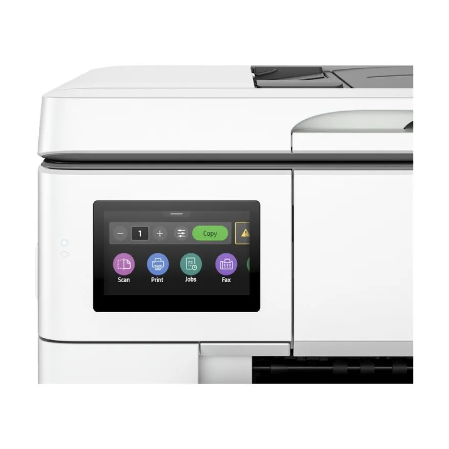 HP Officejet Pro 9730e Wide Format All-in-One - Imprimante multifonction jet d'encre couleur A3 - USB 2.0, LAN, Wi-Fi(ac)