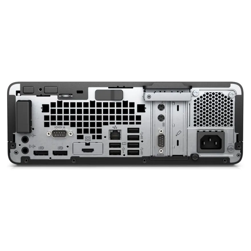 HP ProDesk 600 G4 - Unité centrale reconditionné Grade A - SFF Core i7 8700 - RAM 16 Go - SSD 512 Go - Win 11 - noir et argent