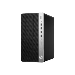 HP ProDesk 600 G4 - Unité centrale reconditionné Grade B - RAM 8 Go - SSD 256 Go - Win 11 - noir et argent