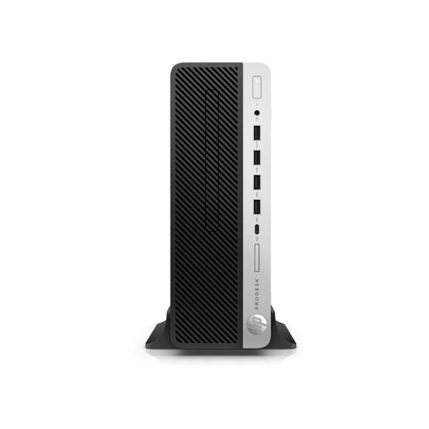HP ProDesk 600 G4 - Unitée centrale reconditionné Grade C - SFF Core i5 8400 - RAM 8 Go - SSD 256 Go - UHD Graphics 630 - Win 11