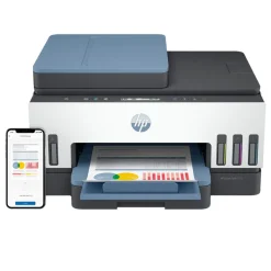 HP Smart Tank 7306 All-in-One - imprimante multifonction jet d'encre couleur A4 - Wifi, Bluetooth, USB