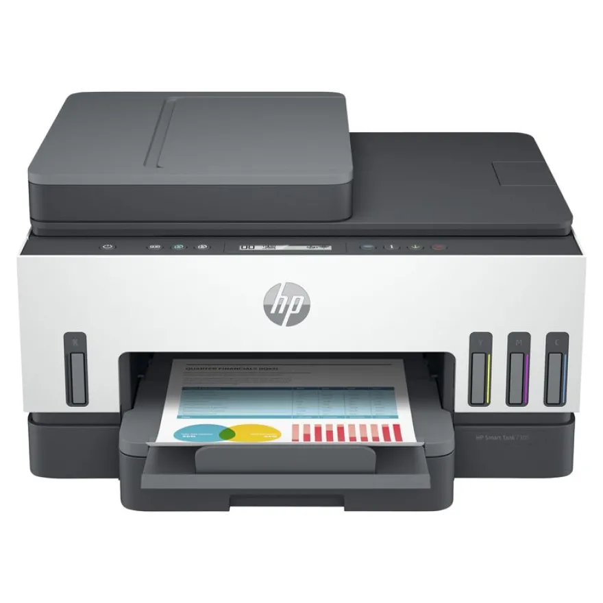 HP Smart Tank 7305 All-in-One - imprimante multifonction jet d'encre couleur A4 - Wifi, Bluetooth, USB