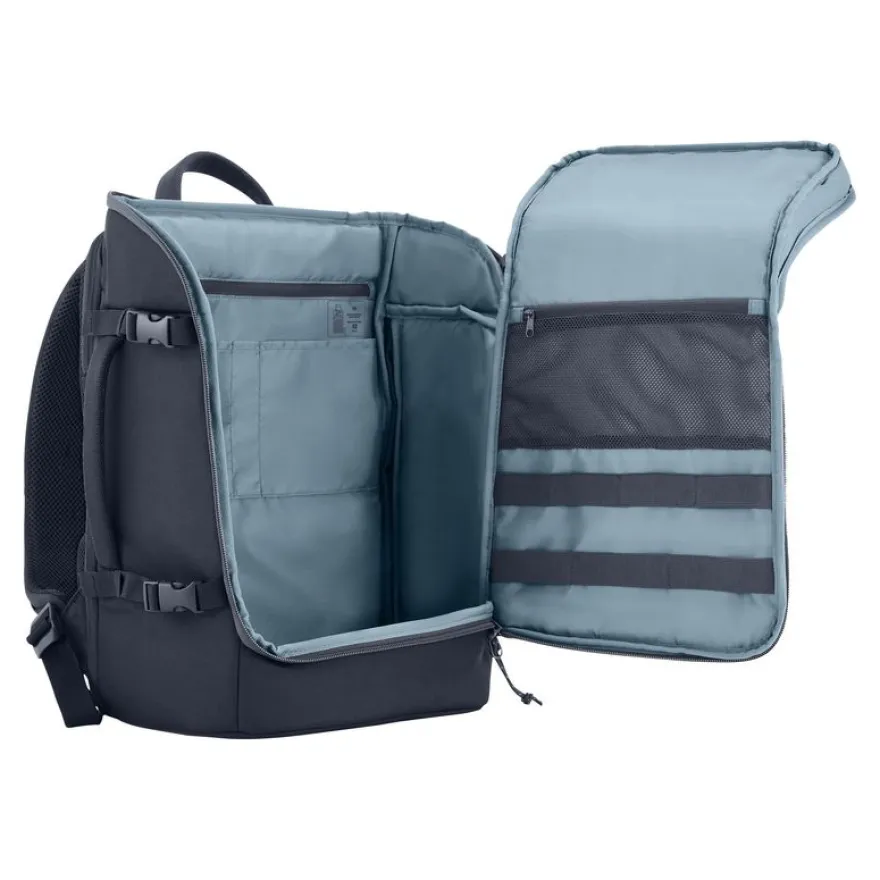 HP Travel - Sac à dos pour ordinateur portable - jusqu'à 15,6" - gris de fer - pour Victus by HP Laptop 15; Laptop 15s; Pavilion x360 Laptop; Pro x360