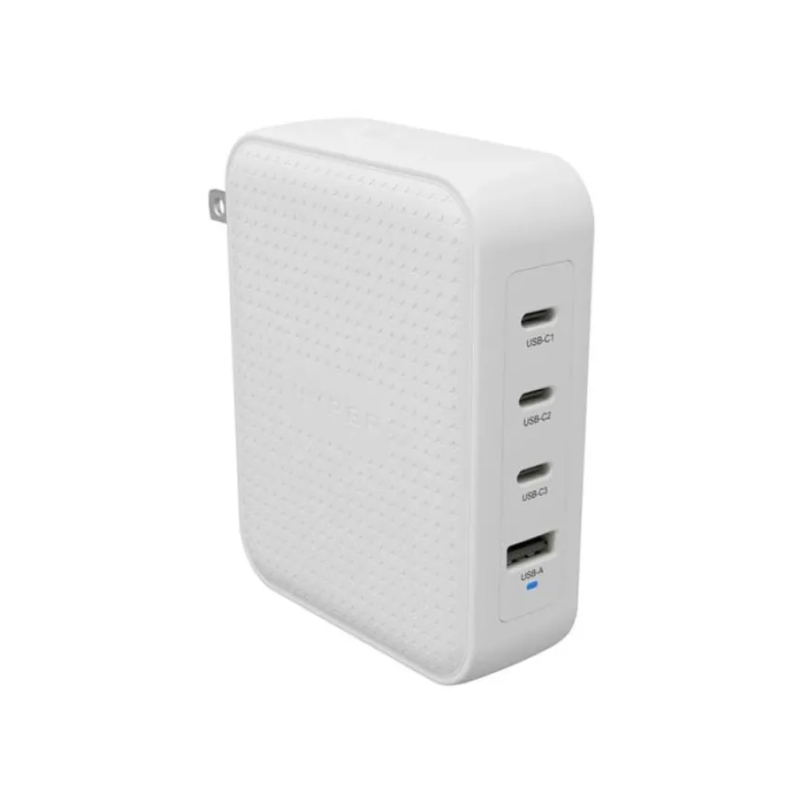 HyperJuice - Adaptateur secteur - 145 Watt - connecteurs de sortie : 4 - blanc