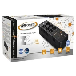 INFOSEC Z2 EX 1000 - onduleur 6 prises - 1000 VA