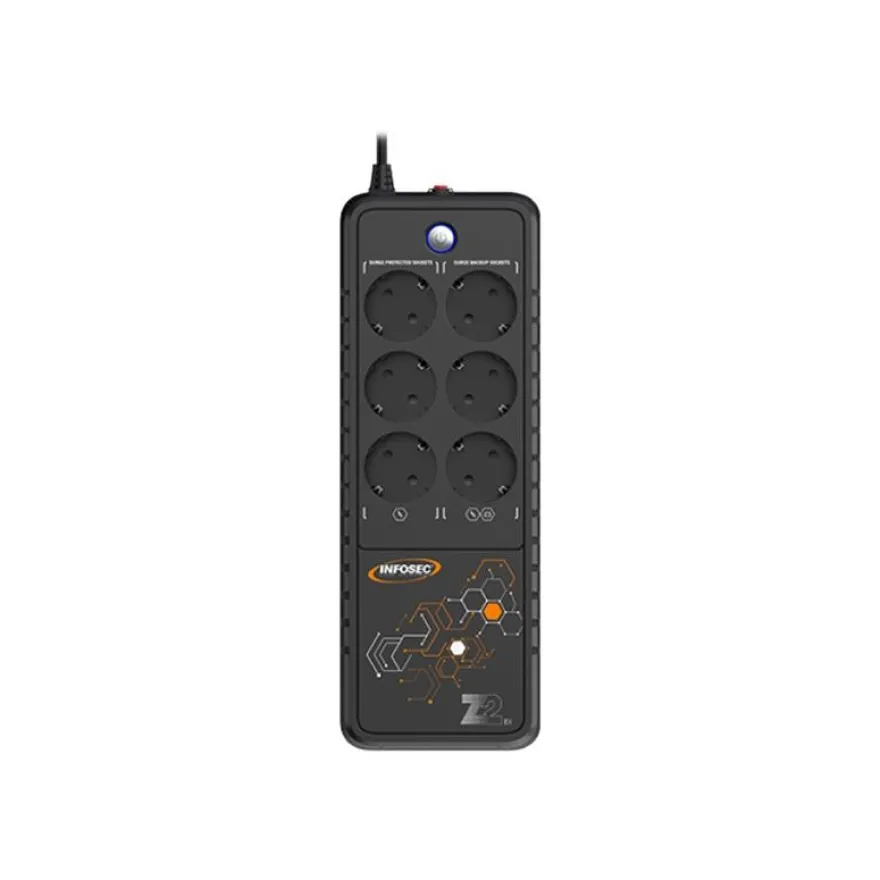 INFOSEC Z2 EX 700 - onduleur 6 prises - 700 VA