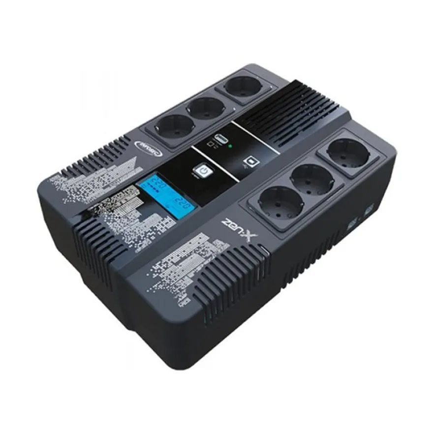 INFOSEC Zen-X 800 - Onduleur 6 prises - 800 VA