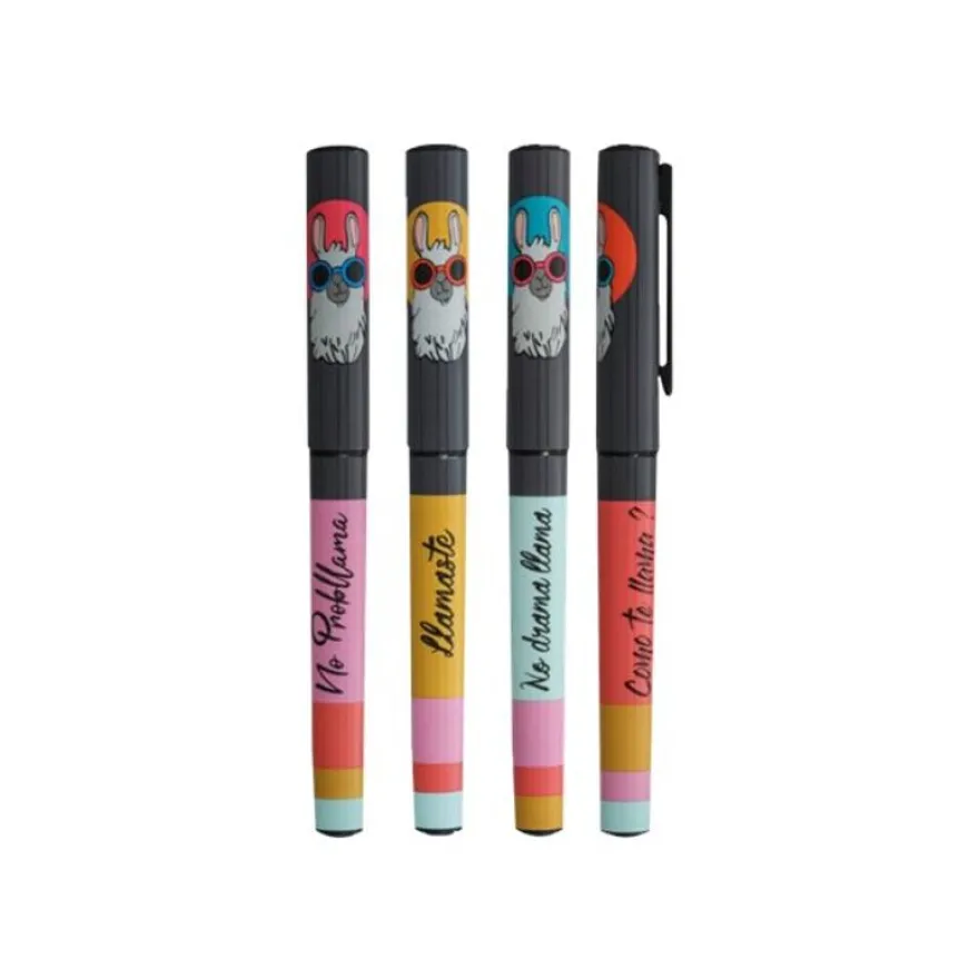Ink Metal - Roller gel No drama lama - différents modèles disponibles
