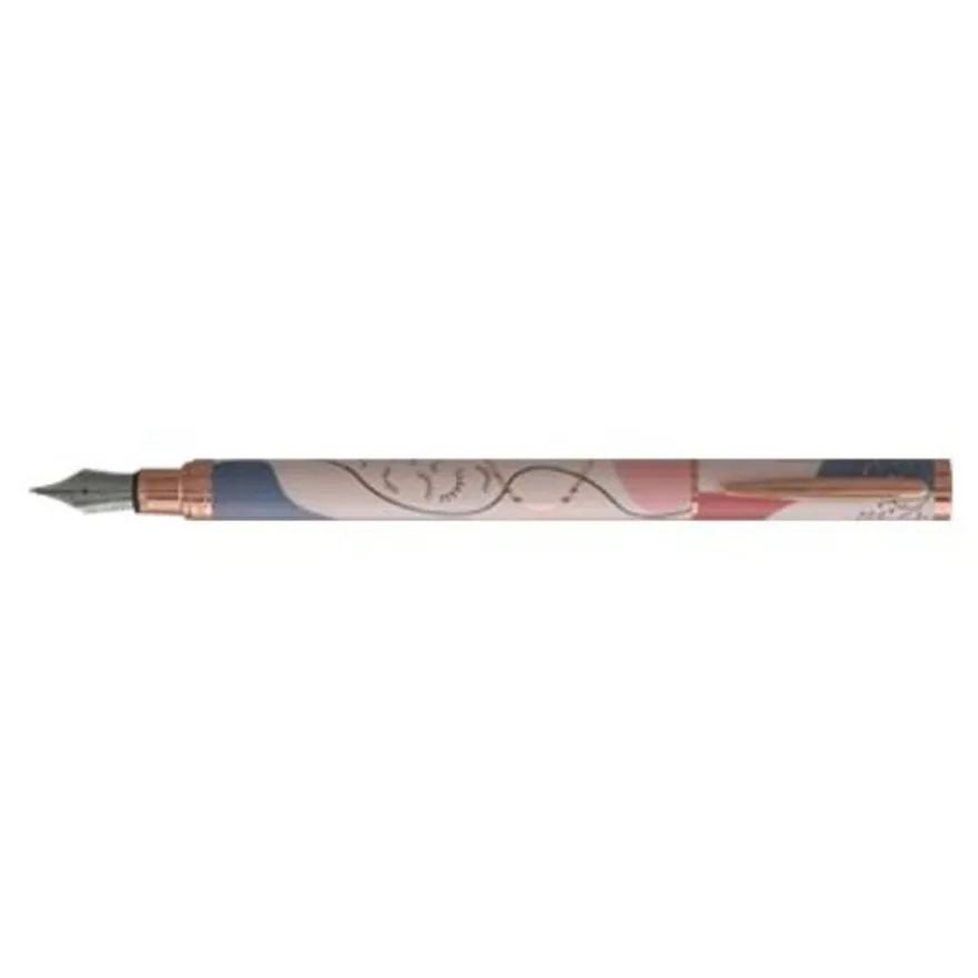Ink Metal Abstract Faces - Stylo plume - différents modèles disponibles