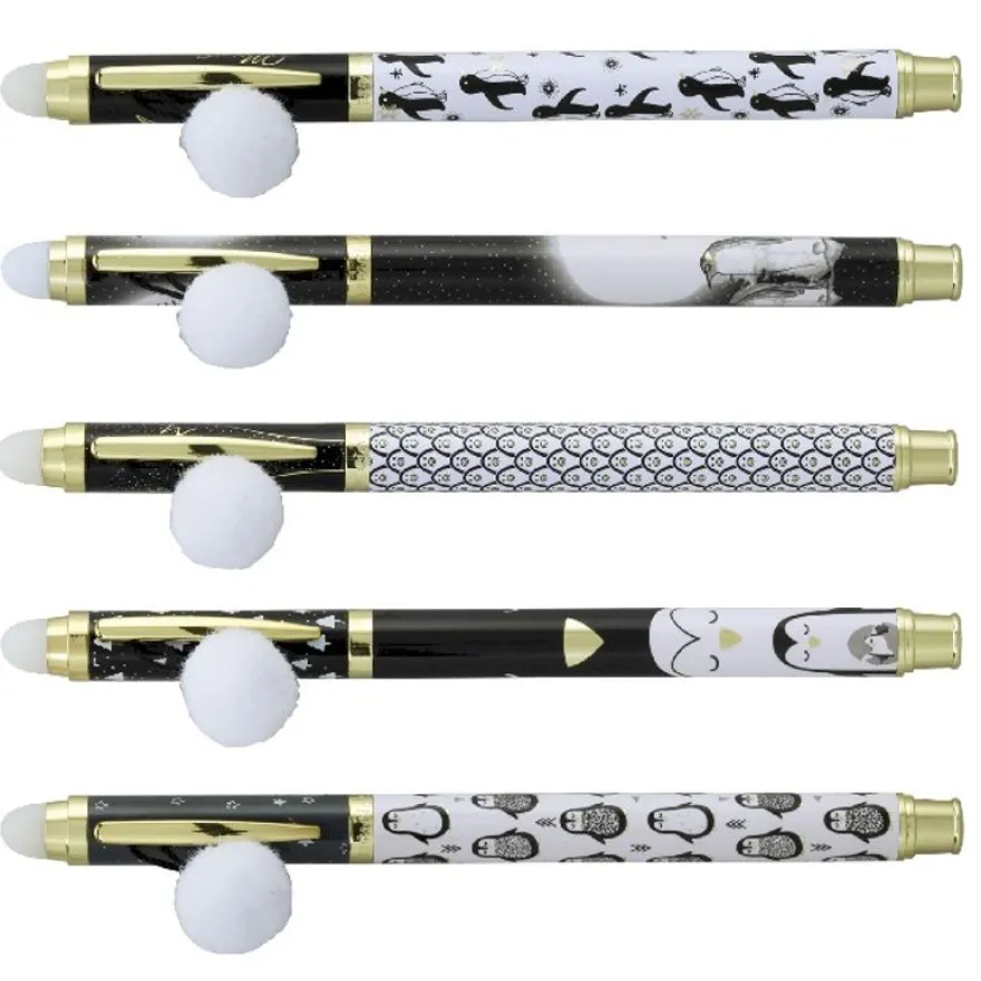 Ink Metal My Little Friend - Stylo à bille bleu effaçable - différents modèles disponibles