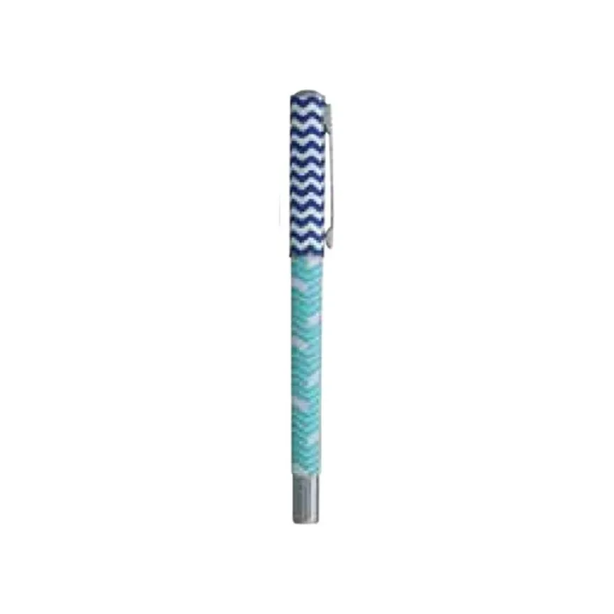 Ink Metal Pattern Mix - Stylo à bille bleu - différents modèles disponibles
