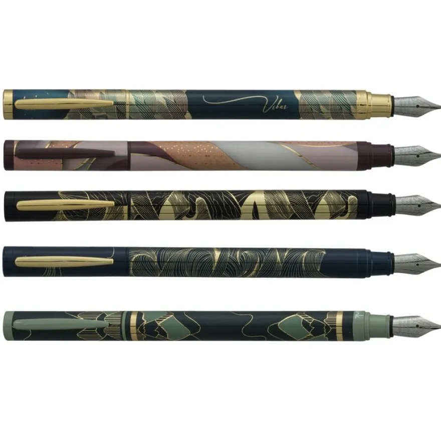 Ink Vibes Plumink - Stylo plume bleu - différents modèles disponibles