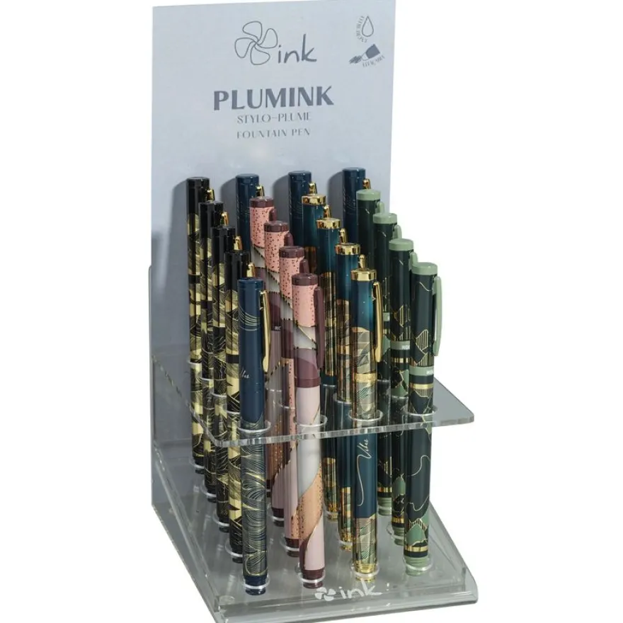Ink Vibes Plumink - Stylo plume bleu - différents modèles disponibles
