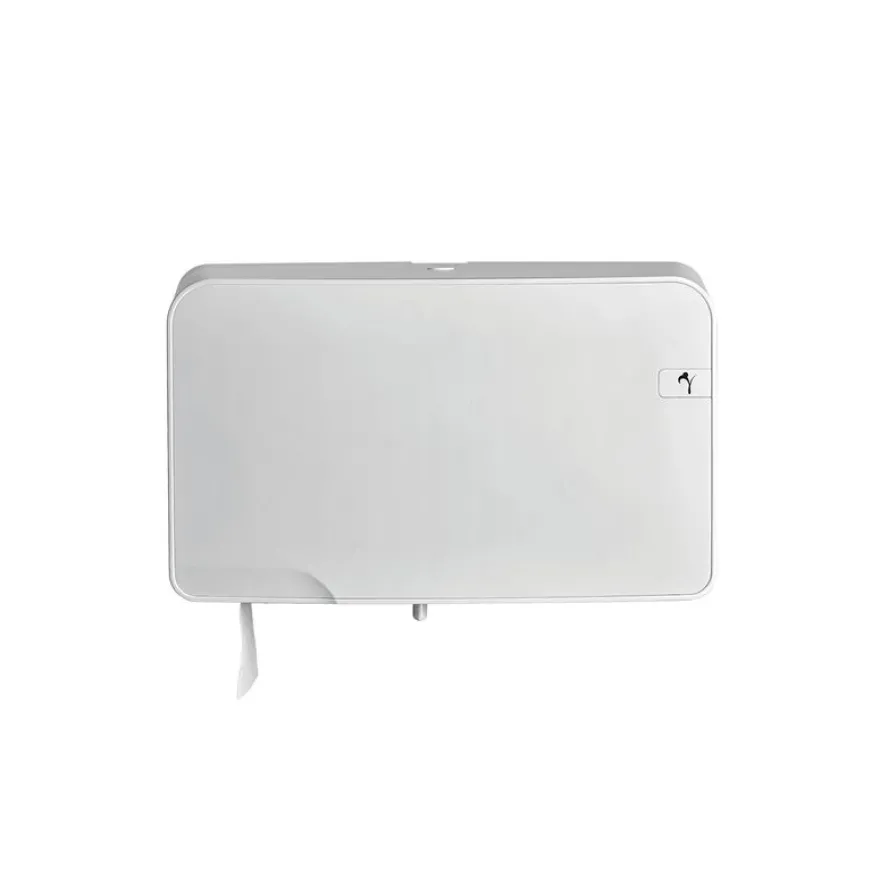 INOVEO LINE - Distributeur papier hygiénique - Mini jumbo - double - blanc