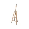 INOVSHOP - Chevalet de présentation en bois - hauteur et inclinaison réglable - 60 x 153 cm