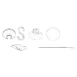 INOVSHOP - Kit de suspension de porte-enseigne (pour panneau de signalétique)