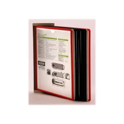 INOVSHOP - Lutrin de comptoir mural plastique - fourni avec 10 pochettes A4 multi-coloris