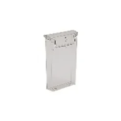 INOVSHOP - Porte brochures extérieur 1/3 A4 - avec couvercle rabattable - à fixer au mur ou sur vitrine