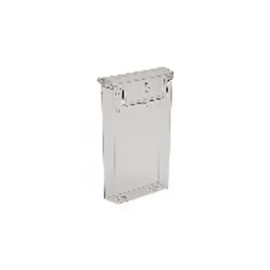 INOVSHOP - Porte brochures extérieur 1/3 A4 - avec couvercle rabattable - à fixer au mur ou sur vitrine