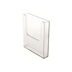 INOVSHOP - Porte-brochures mural A6 - 1 compartiment