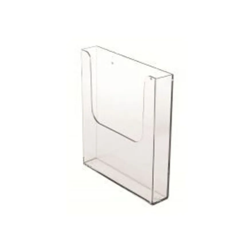 INOVSHOP - Porte-brochures mural A6 - 1 compartiment