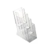 INOVSHOP - Porte-brochures de comptoir A6 - 4 compartiments