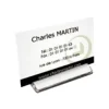 INOVSHOP - Porte-nom support 1 carte