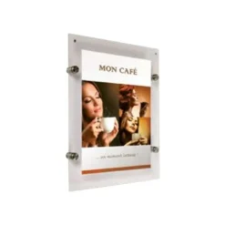 INOVSHOP - Porte-visuel à entretoises A4