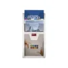 INOVSHOP - Trieur mural / Porte-brochures monobloc 3 niveaux A4 - blanc