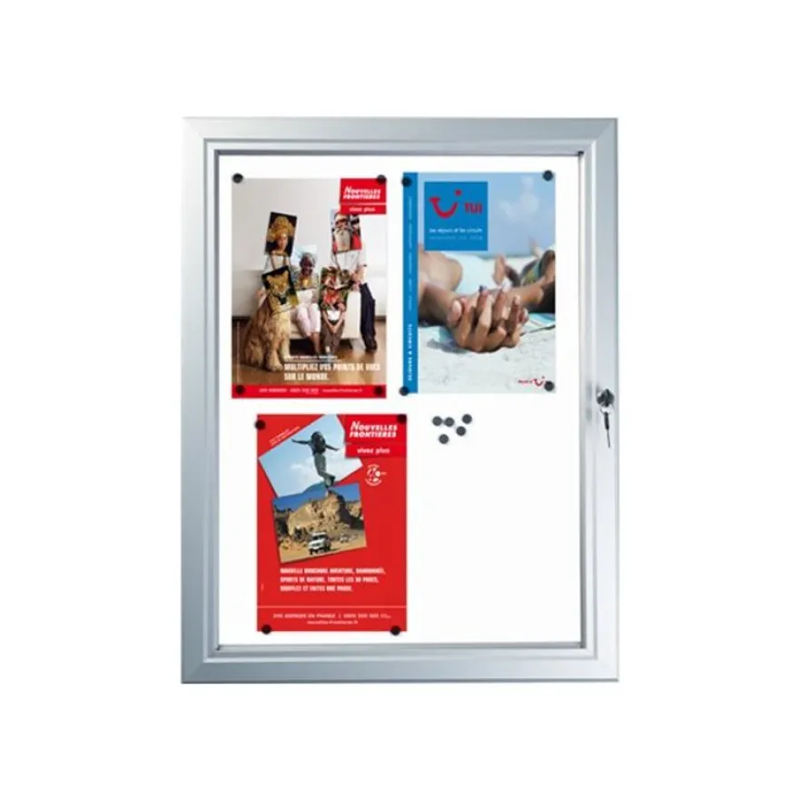 INOVSHOP - Vitrine magnétique 4 A4