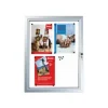 INOVSHOP - Vitrine magnétique 6 A4