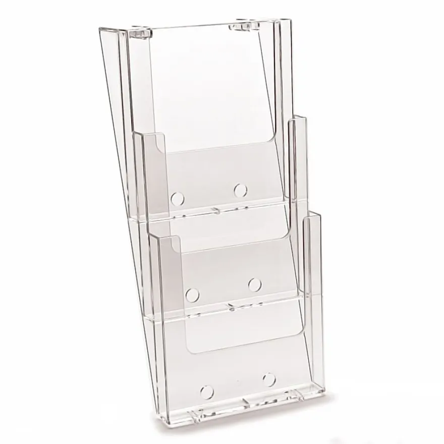 INOVSHOP PLV porte-cartes de visite 4 compartiments