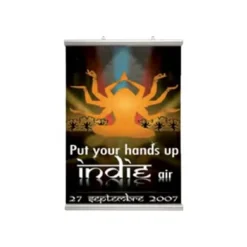 INOVSHOP Profile Clipframe - Porte-affiche suspendu - 40 cm