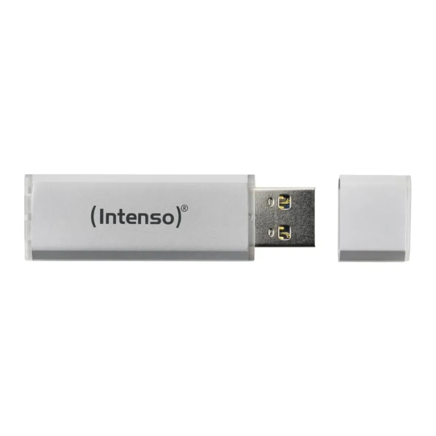 Intenso Alu Line - Pack de 3 Clés USB - 16 Go - USB 2.0 - argent