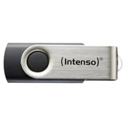 Intenso Basic Line - Clé USB - 32 Go - USB 2.0 - argent et noir