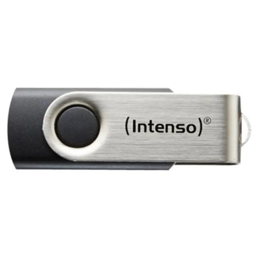 Intenso Basic Line - Clé USB - 32 Go - USB 2.0 - argent et noir