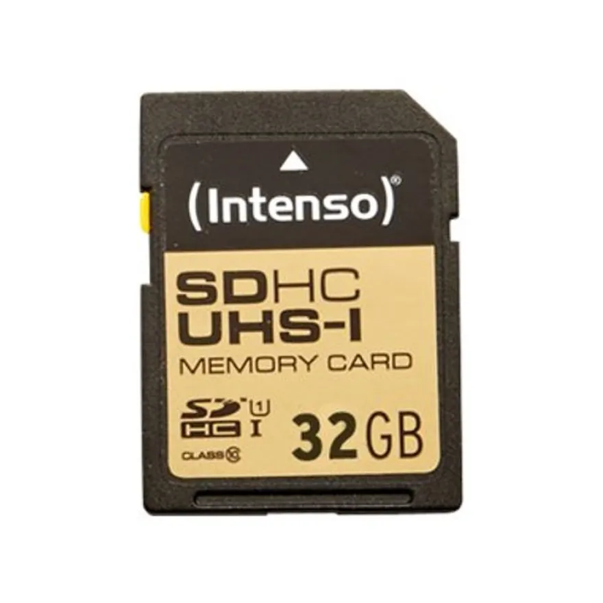 Intenso Premium - Carte mémoire SDHC 32 Go - bleu