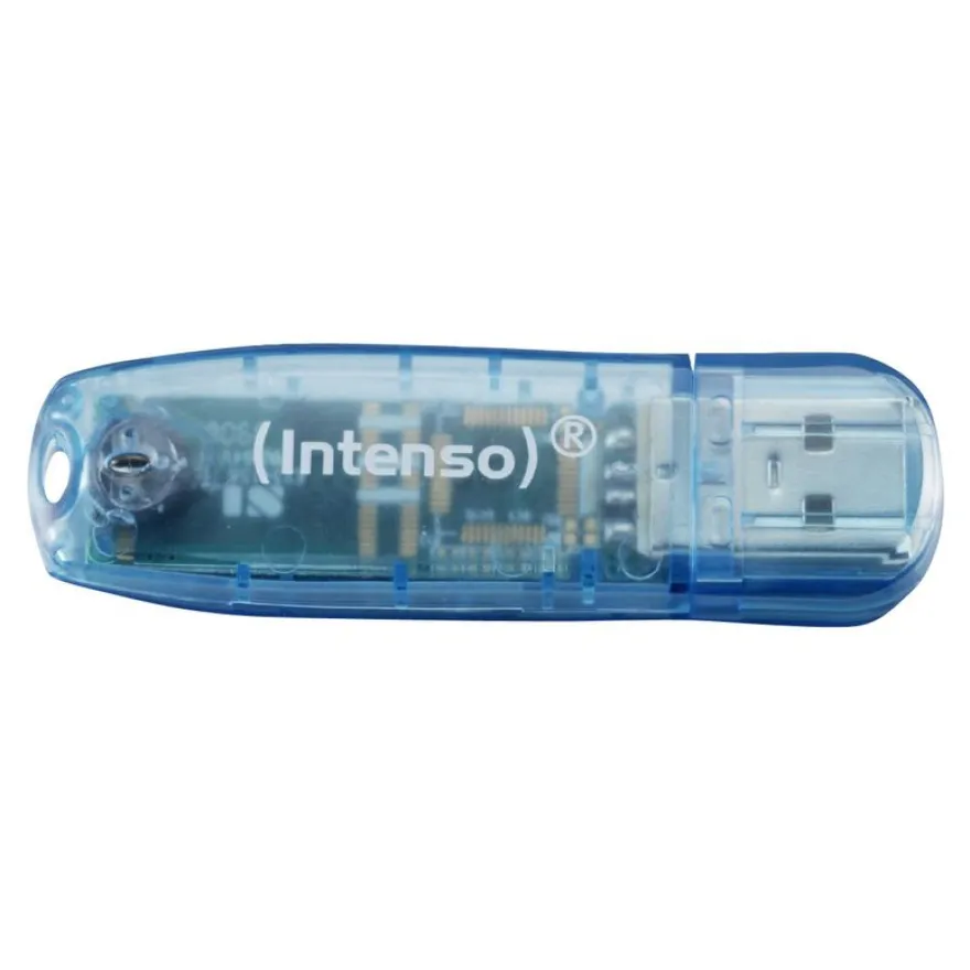 Intenso Rainbow Line - Clé USB 4 Go - USB 2.0 - bleu