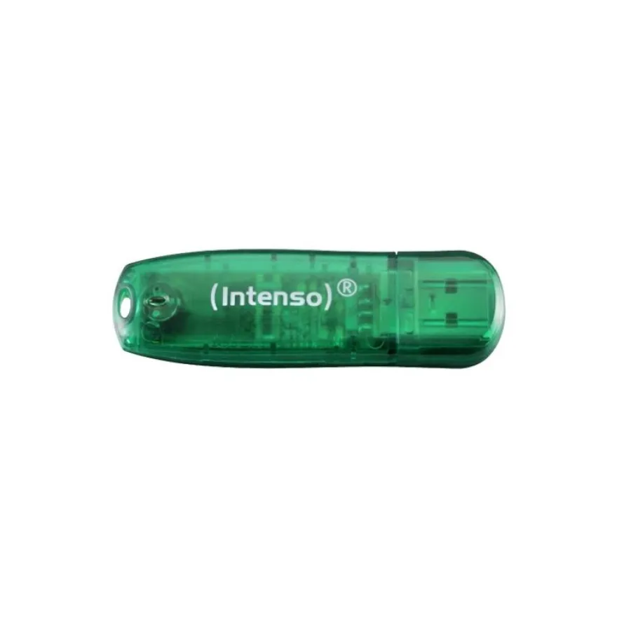 Intenso Rainbow Line - clé USB 8 Go - USB 2.0 - vert