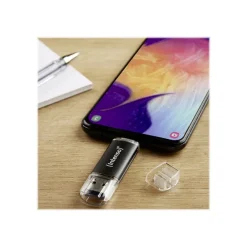 Intenso Twist Line - Clé USB 128 Go - USB 3.2 Gen 1 / USB-C - anthracite