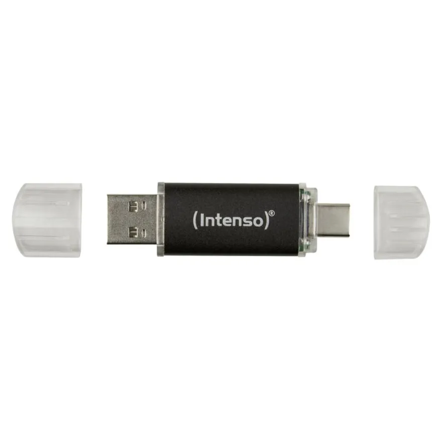 Intenso Twist Line - Clé USB 128 Go - USB 3.2 Gen 1 / USB-C - anthracite