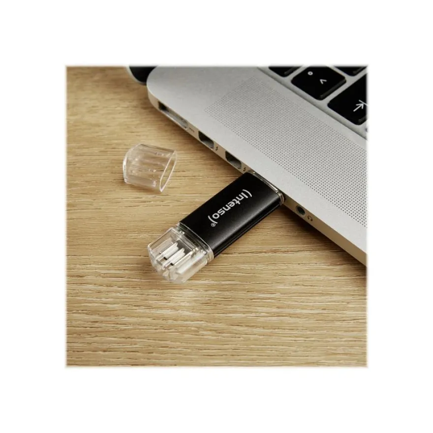 Intenso Twist Line - Clé USB 32 Go - USB 3.2 Gen 1 / USB-C - anthracite