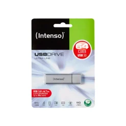 Intenso Ultra Line - Clé USB 64 Go - USB 3.0 - argent