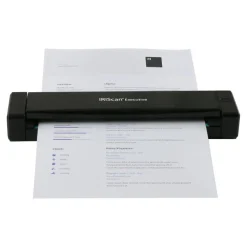 IRIS IRIScan Executive 4 - scanner de documents A4 - portable - 600 ppp x 600 ppp - blanc