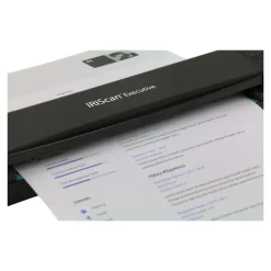 IRIS IRIScan Executive 4 - scanner de documents A4 - portable - 600 ppp x 600 ppp - blanc